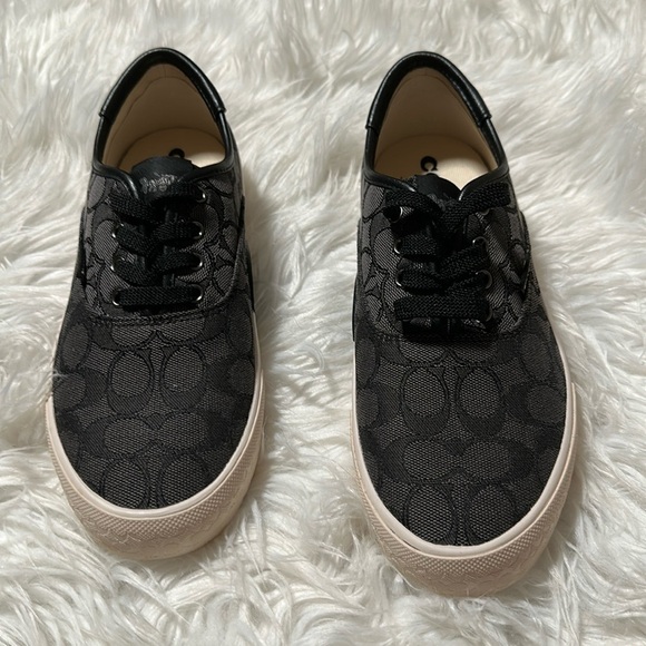 Coach Women’s Outlet Citysole Skate Sneakers Grey, Size 8B - Picture 1 of 9